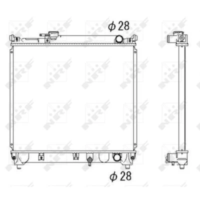 Afbeelding van NRF Radiateur 53279