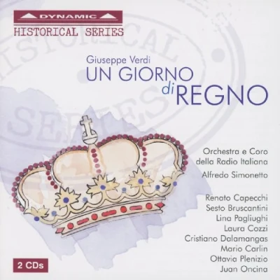 Afbeelding van Orchestra And Chorus Of Radio Italiana, Alfredo Simonetto Verdi: Un Giorno Di Regno (2 CD)