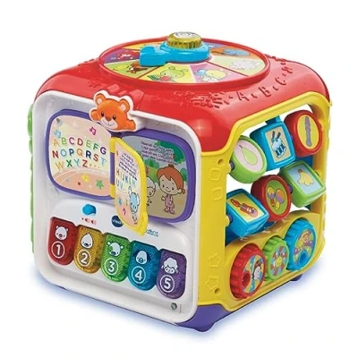 Afbeelding van VTech Baby 80 183404, Ontdekkingsdobbelstenen [Duitse Versie]