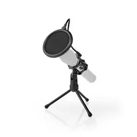 Afbeelding van Nedis Mpst00Bk Microfoon Tafelstatief Pop Filter Zwart