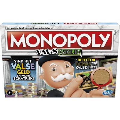 Afbeelding van Bordspel Monopoly Vals Geld
