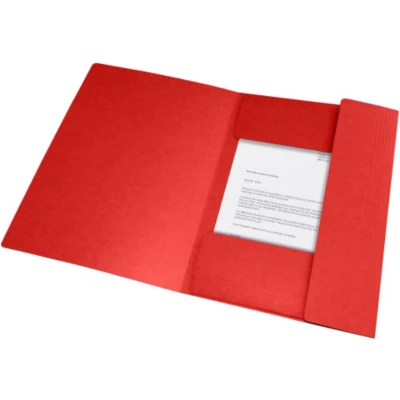 Afbeelding van Oxford 400114337, Conventionele hechtmap, A4, Karton, Rood, Landschap/portret, 200 vel