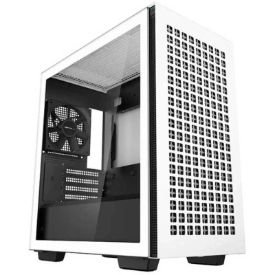 Afbeelding van DeepCool R CH370 WHNAM1 G 1 computerbehuizing Desktop Wit