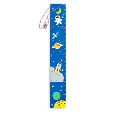 Afbeelding van Mousehouse Gifts Hoogte Groei Grafiek voor Kids Baby Nursery of Slaapkamer (Space Rocket)