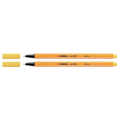 Afbeelding van Fineliner STABILO point 88/44 geel