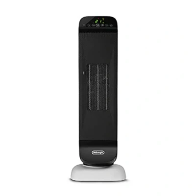 Afbeelding van Delonghi Hfx25S20 Keramische Ventilatorkachel Zwart/Wit