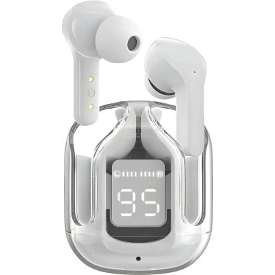 Afbeelding van WAEYZ Draadloze Oordopjes Bluetooth Oortjes draadloos Earpods LED Display 5.3 True Wireless Headphones Wit