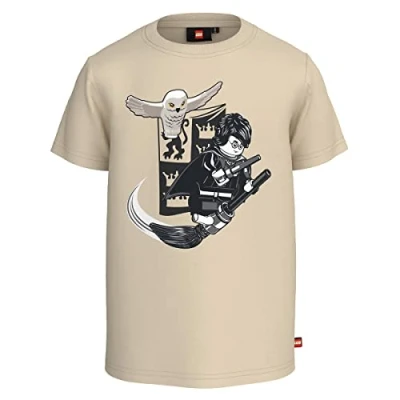 Afbeelding van LEGO Harry Potter Unisex T shirt LWTaylor 119, 136 Dark Off White, 104
