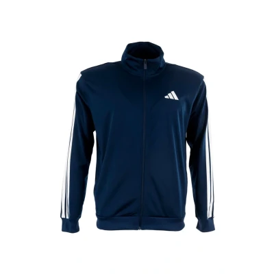 Afbeelding van adidas Heren 3 STRIPES TRICOT REGULAR TRACK TOP, dark blue, S