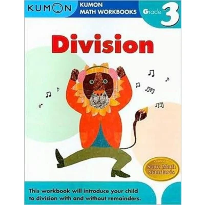 Afbeelding van Grade 3 Division (Kumon Math Workbooks)