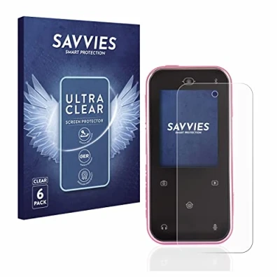 Afbeelding van Savvies (6 Stuks) Schermbeschermer voor Vtech Kidizoom Snap Touch Screen Protector Ultra Transparant