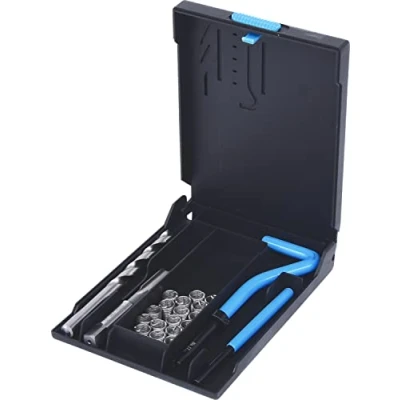Afbeelding van KS Tools 150.6030 Nirostaal schroefdraad reparatieset M8x1,0x11mm, 24 dlg