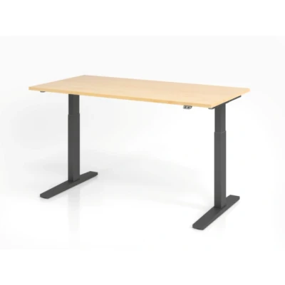 Afbeelding van Bureau In Hoogte Verstelbaar Meerkleurig Xmka 16 G 160x80