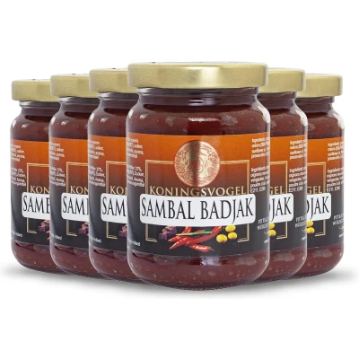 Afbeelding van Koningsvogel Sambal Badjak 200 g