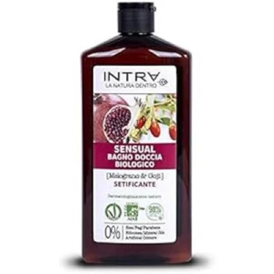Afbeelding van Intrà Sensual Granaatappel en Goji badkamer bio douche 400 ml