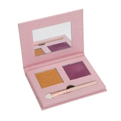 Afbeelding van Make upset voor kinderen met oogschaduw /rouge palet spiegel en penseel (Macaroon Magic)