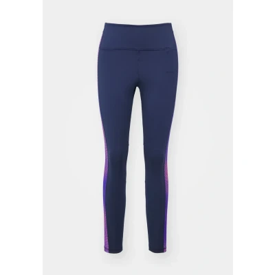 Afbeelding van Puma Individualblaze Legging, Dames, Maat: XS, Club navy/dark amethyst