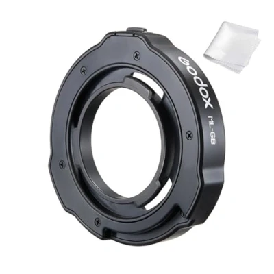 Afbeelding van Godox ML GB Bowens Adapter voor AD300Pro Flitser, ML100Bi, ML60IIBi, ML30, ML30Bi, ML60, ML60Bi LED Videolampen