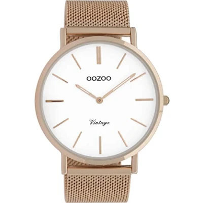 Afbeelding van Oozoo Horloge, Heren, Maat: One Size, Goldfarben