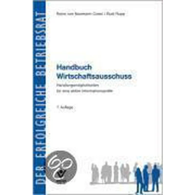 Afbeelding van Handbuch Wirtschaftsausschuss