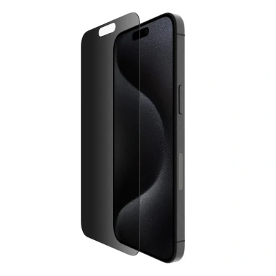Afbeelding van Belkin ScreenForce Pro TemperedGlass Privacy Anti Microbial iPhone 15 Max
