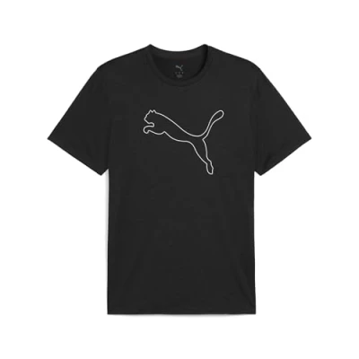 Afbeelding van TAD ESSENTIALS gemÃªleerd Cat T shirt voor Heren, Zwart, Maat 4XL PUMA