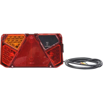Afbeelding van SecoRüt Aanhangerachterlicht Open kabeleinden Knipperlicht, Remlicht, Achterlicht, Reflector, Mistachterlicht, Kentekenverlichting Links, Achter 12 V, 24 V
