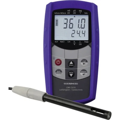Afbeelding van Greisinger GMH 5430 400 Combimeter Geleidingsvermogen, Saliniteit, Total dissolved solids (TDS), Temperatuur