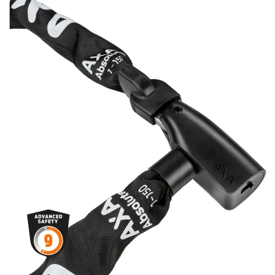 Afbeelding van Axa absolute 7 150 kettingslot 110cm level 9 zwart