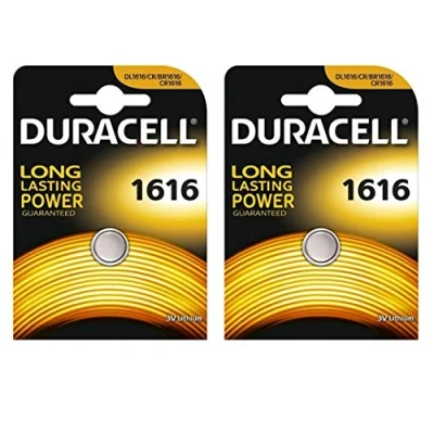 Afbeelding van Duracell CR1616 lithium knoopcel, 3 V, blisterverpakking, 2 stuks