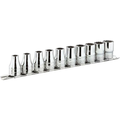 Afbeelding van Facom set van 10 doppen 3/8&quot;; rack metrisch J.40E