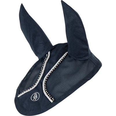 Afbeelding van BR Oornetje Glamour Chic Pony Navy Zilver