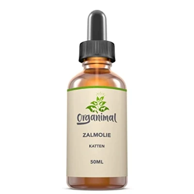 Afbeelding van Organimal Zalmolie Plus Katten 50ml