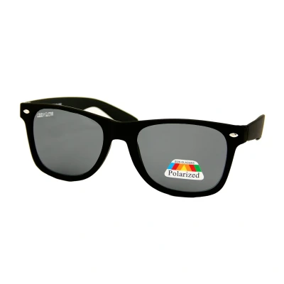 Afbeelding van LOUD AND CLEAR® Zonnebril Heren Dames Zwart Gepolariseerd Polariserend Festival