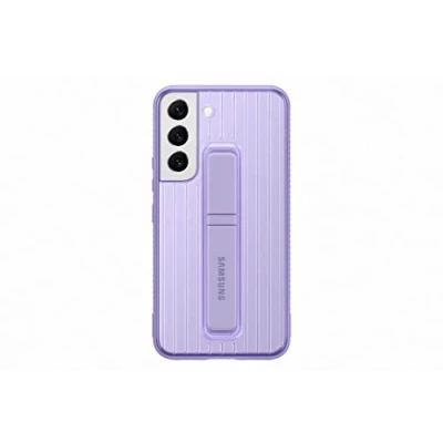 Afbeelding van Samsung Galaxy S22 Hoesje Kunststof Hardcase/Backcover Paars Telefoonhoesje Shockproof/Valbescherming