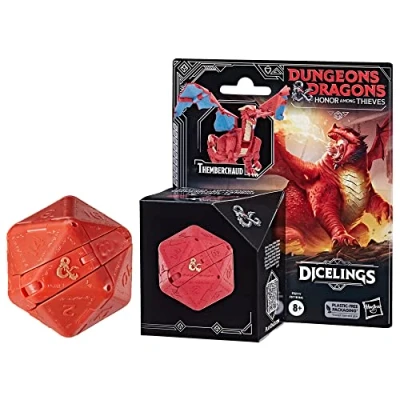 Afbeelding van Dungeons &amp; Dragons Honor Among Thieves D&amp;D Dicelings Red Dragon Actiefiguur