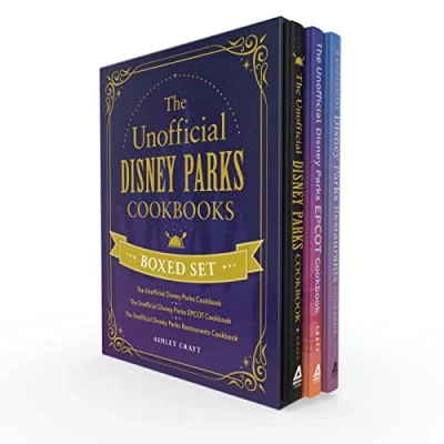 Afbeelding van The Unofficial Disney Parks Cookbooks Boxed Set: Cookbook, EPCOT Restaurants Cookbook