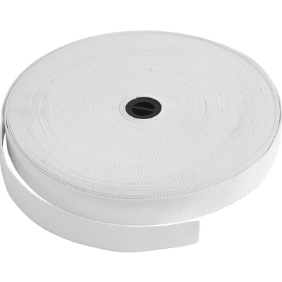 Afbeelding van Creotime elastiek 25 m 20 mm wit