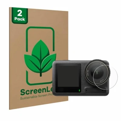 Afbeelding van ScreenLeaf Screenprotector voor DJI Osmo Action 4 (Lens) Duurzame schermbescherming Folie Beschermfolie transparant (2 Stuks)