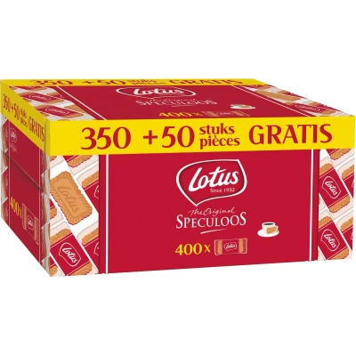Afbeelding van Lotus Speculoos, Doos Van 400 Individeel Verpakte Stuks Koekjes