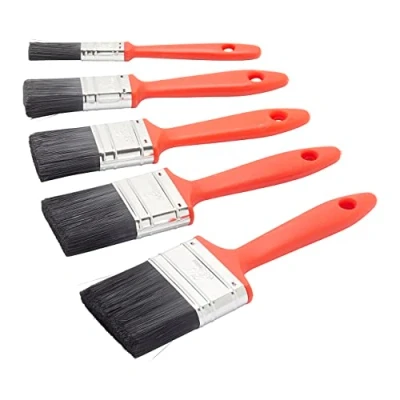 Afbeelding van Fit For The Job Value DIY verfkwasten set van 5 voor verven met emulsie , hoog en matverf op muren, plafonds, meubels, hout metaal