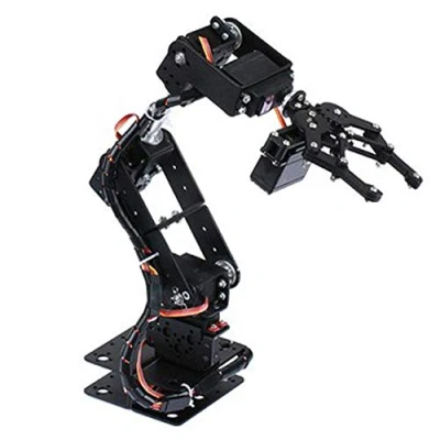 Afbeelding van 6DOF Robot Mechanische Arm, DOF Manipulator Industriële Onderdelen voor College Onderwijs