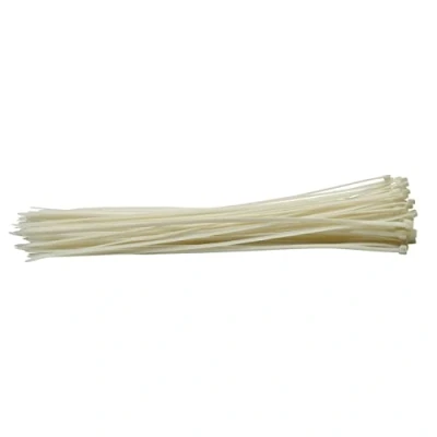 Afbeelding van Draper 70401 Nylon 4,8 x 400mm Witte Kabelbinders (100 stuks)