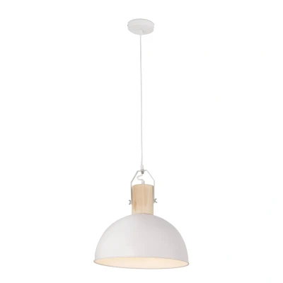 Afbeelding van Faro Lighting Margot Dome Ophanging Hanger Wit E27 40W