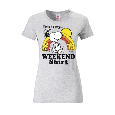 Afbeelding van Logoshirt T Shirt Peanuts Snoopy &amp; Woodstock Weekend