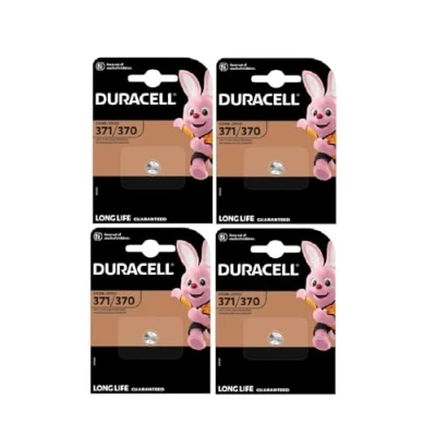 Afbeelding van 4 x Duracell 371/370 SR920 met zilveroxide (4 blisters à 1 batterij), batterijen