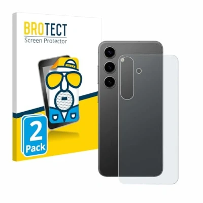 Afbeelding van BROTECT (2 Stuks) Antireflecterende Beschermfolie voor Samsung Galaxy S24 Plus (Achterkant) Anti Glare Screen Protector, Mat, Ontspiegelend