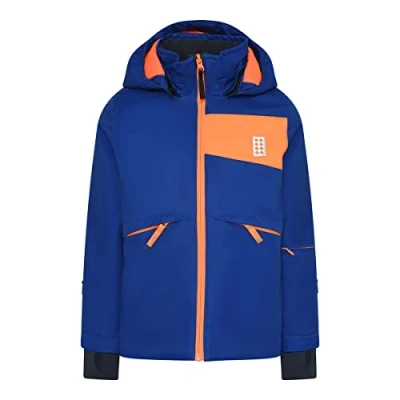 Afbeelding van Lego Wear Unisex jongens ski jack winterjas 5.000 waterkolom ademend Lwjested 717 regenjas, 570, 220 EU, 570