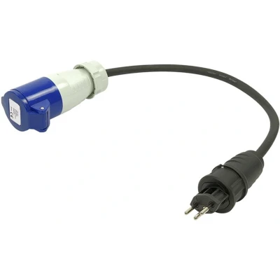 Afbeelding van Pro Plus Verloopkabel 40 cm 3 x 1.5 mm2 van Zwitserse Stekker naar CEE