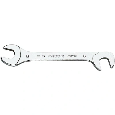 Afbeelding van Facom steeksleutel micromechanica, bek 15 en 75 gebogen mm 34.15